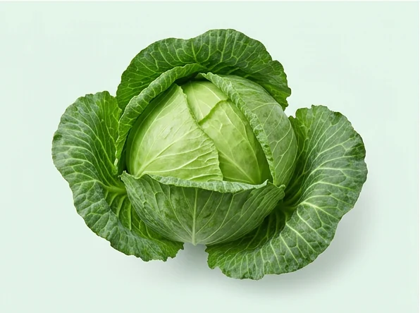 Representative product image of fresh green cabbage